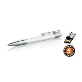 Długopis z pamięcią USB 8 GB biały